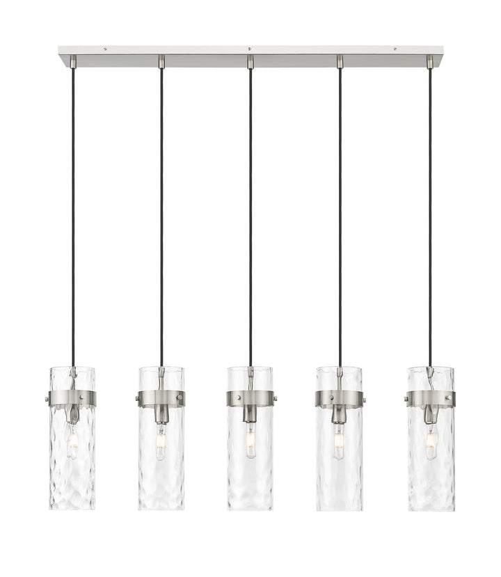 Z-Lite Canada - 7002P5-5L-BN - Five Light Linear Chandelier - Fontaine - Brushed Nickel