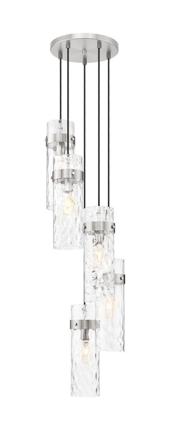 Z-Lite Canada - 7002P5-5R-BN - Five Light Chandelier - Fontaine - Brushed Nickel