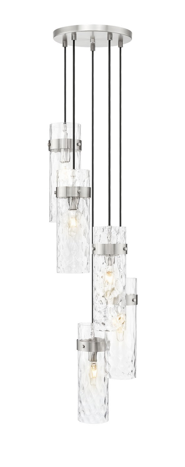 Z-Lite Canada - 7002P5-5R-BN - Five Light Chandelier - Fontaine - Brushed Nickel