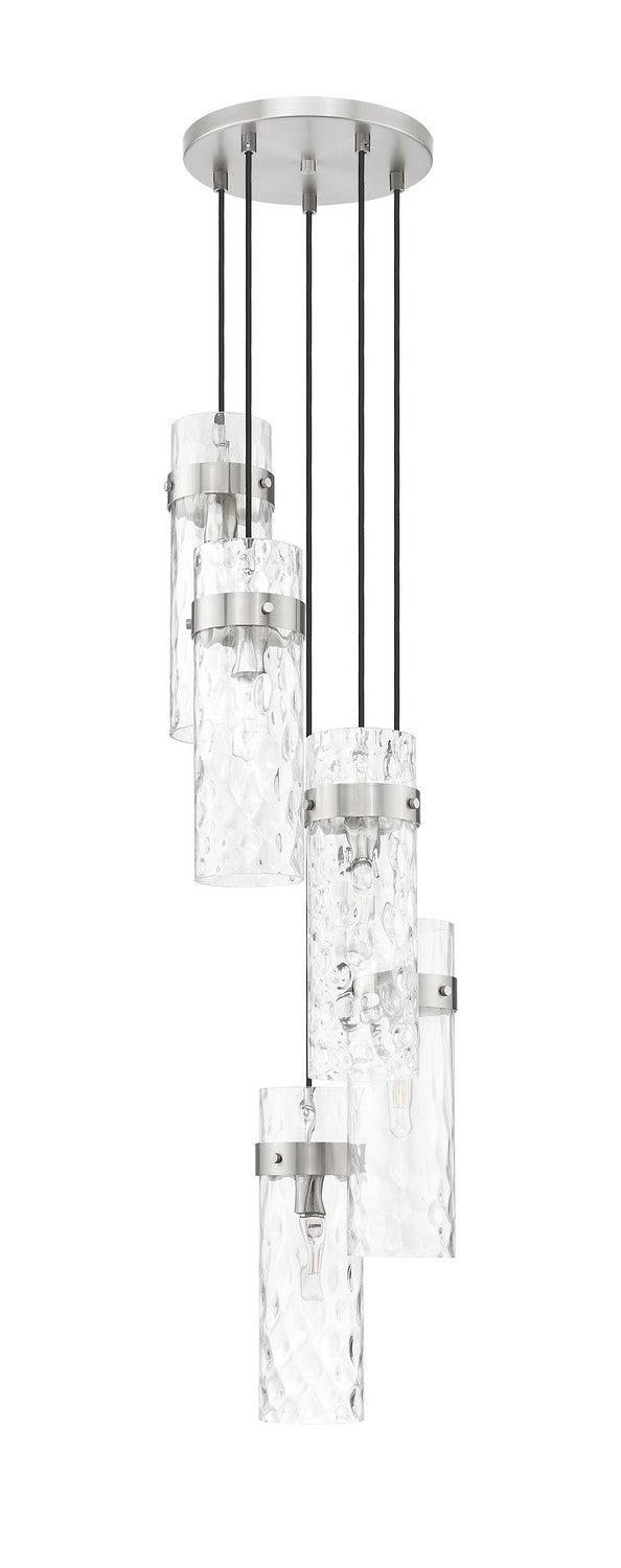 Z-Lite Canada - 7002P5-5R-BN - Five Light Chandelier - Fontaine - Brushed Nickel