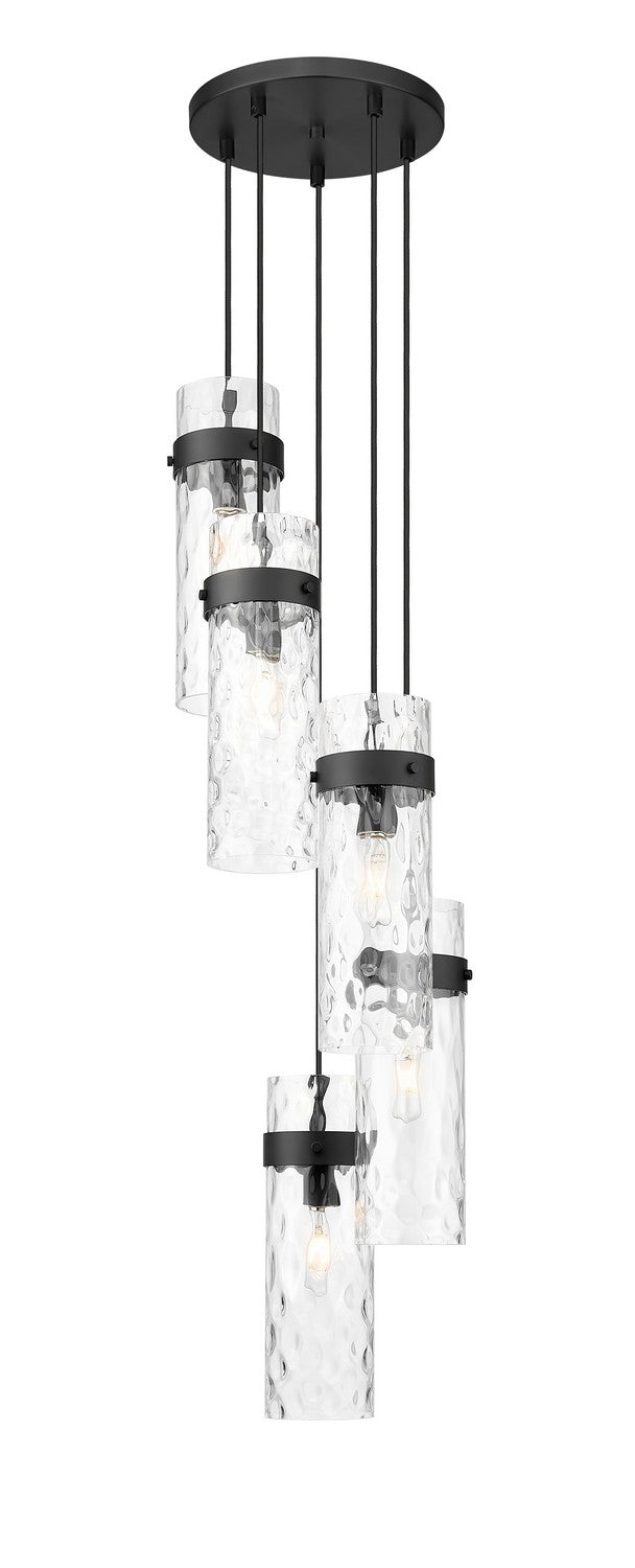 Z-Lite Canada - 7002P5-5R-MB - Five Light Chandelier - Fontaine - Matte Black