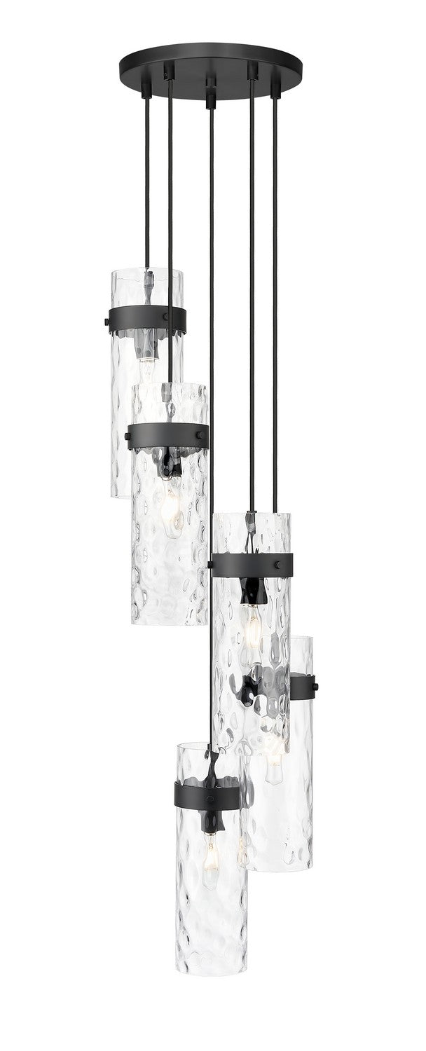 Z-Lite Canada - 7002P5-5R-MB - Five Light Chandelier - Fontaine - Matte Black
