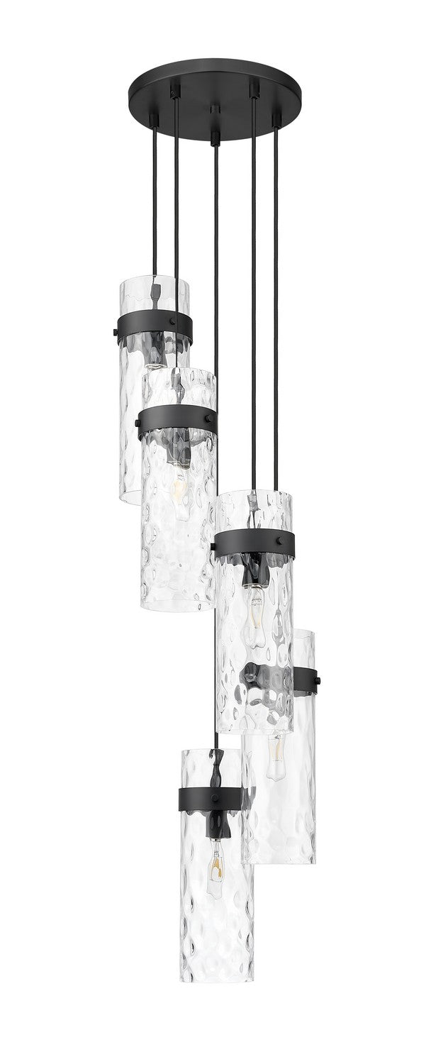 Z-Lite Canada - 7002P5-5R-MB - Five Light Chandelier - Fontaine - Matte Black
