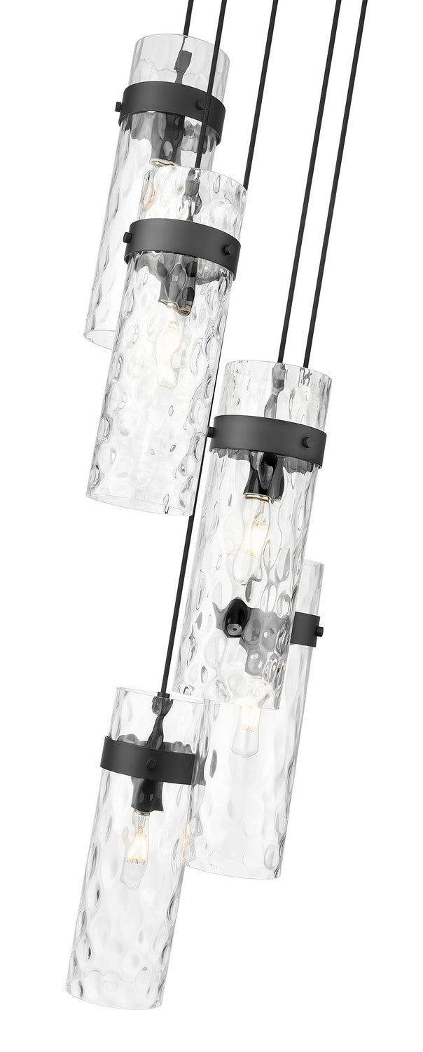 Z-Lite Canada - 7002P5-5R-MB - Five Light Chandelier - Fontaine - Matte Black
