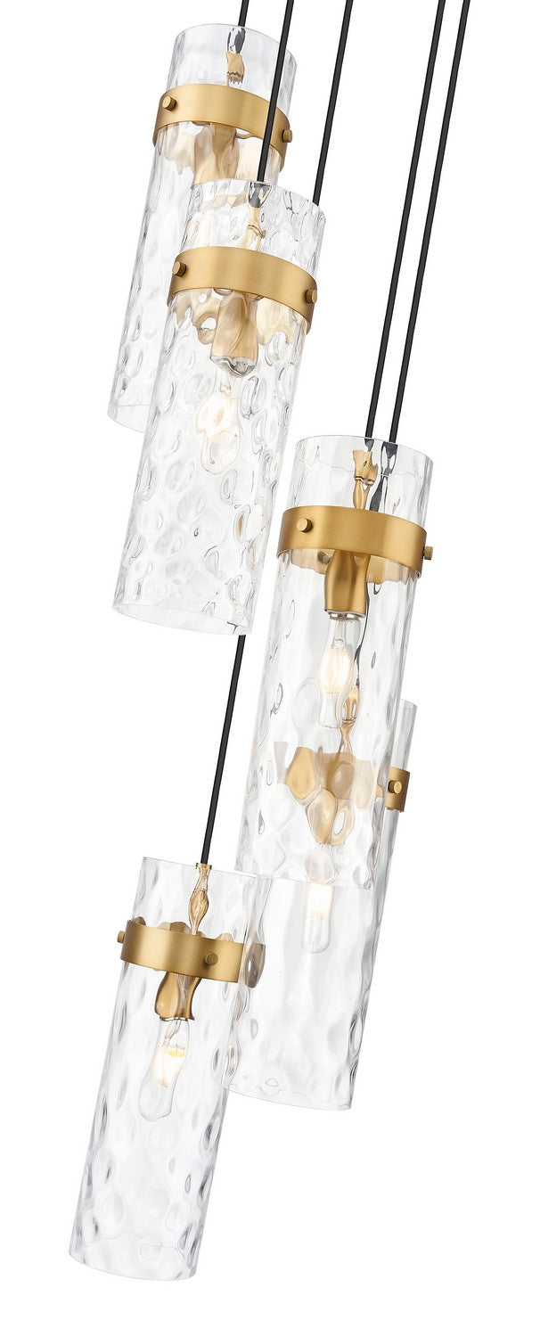 Z-Lite Canada - 7002P5-5R-RB - Five Light Chandelier - Fontaine - Rubbed Brass