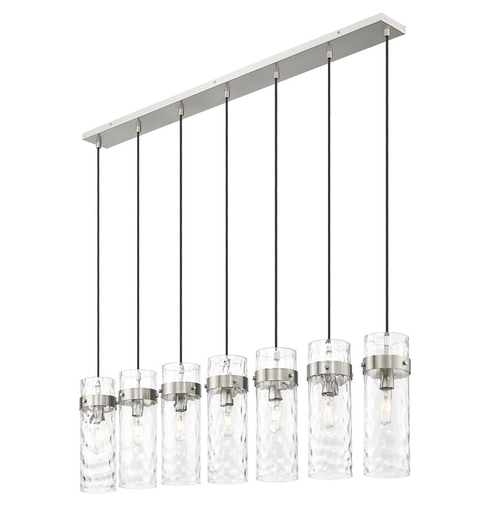 Z-Lite Canada - 7002P5-7L-BN - Seven Light Linear Chandelier - Fontaine - Brushed Nickel