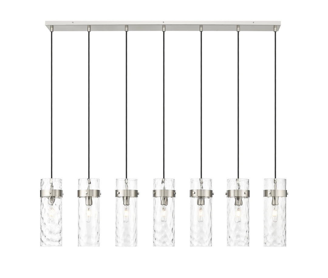Z-Lite Canada - 7002P5-7L-BN - Seven Light Linear Chandelier - Fontaine - Brushed Nickel