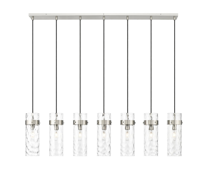 Z-Lite Canada - 7002P5-7L-BN - Seven Light Linear Chandelier - Fontaine - Brushed Nickel