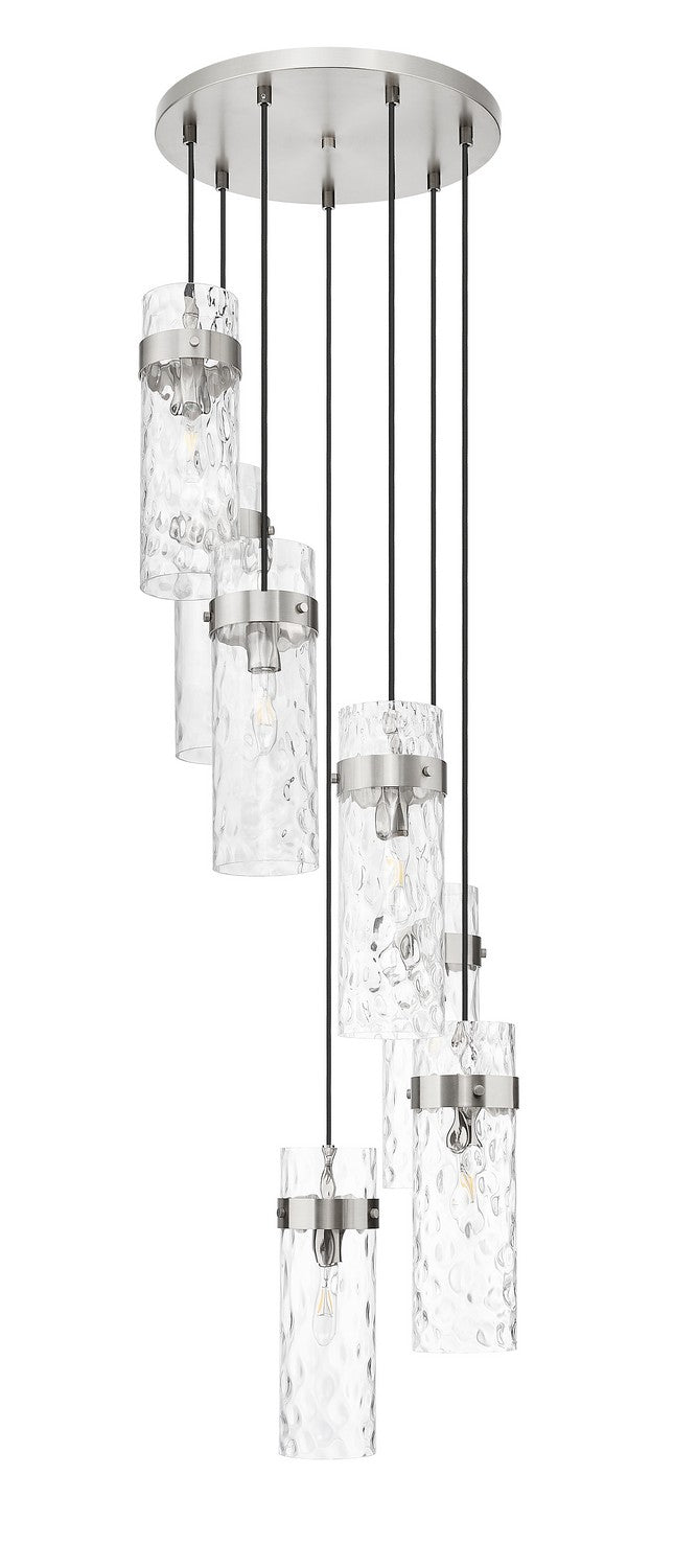 Z-Lite Canada - 7002P5-7R-BN - Seven Light Chandelier - Fontaine - Brushed Nickel