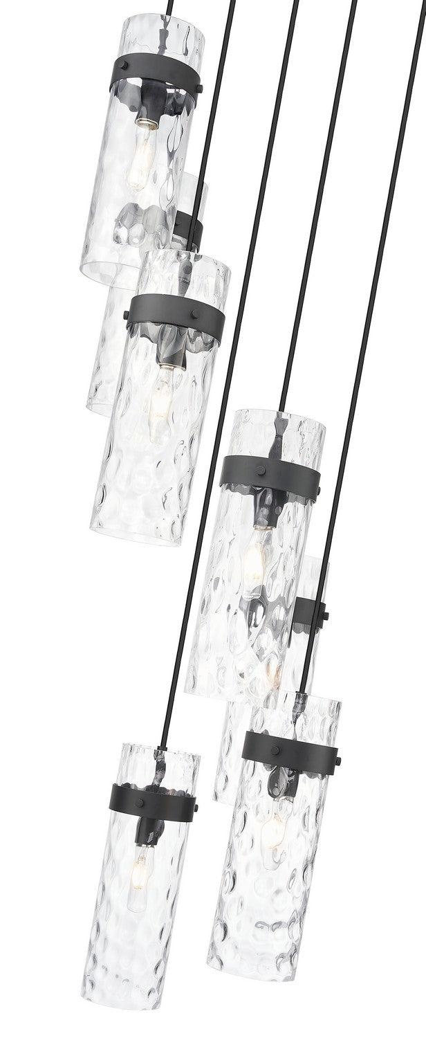 Z-Lite Canada - 7002P5-7R-MB - Seven Light Chandelier - Fontaine - Matte Black