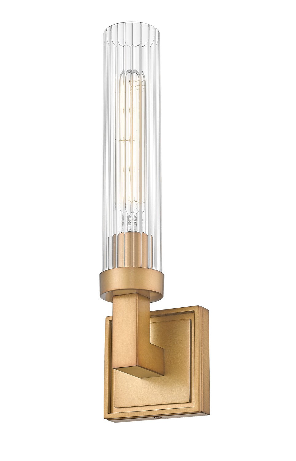 Z-Lite Canada - 740-1S-RB - One Light Wall Sconce - Beau - Rubbed Brass