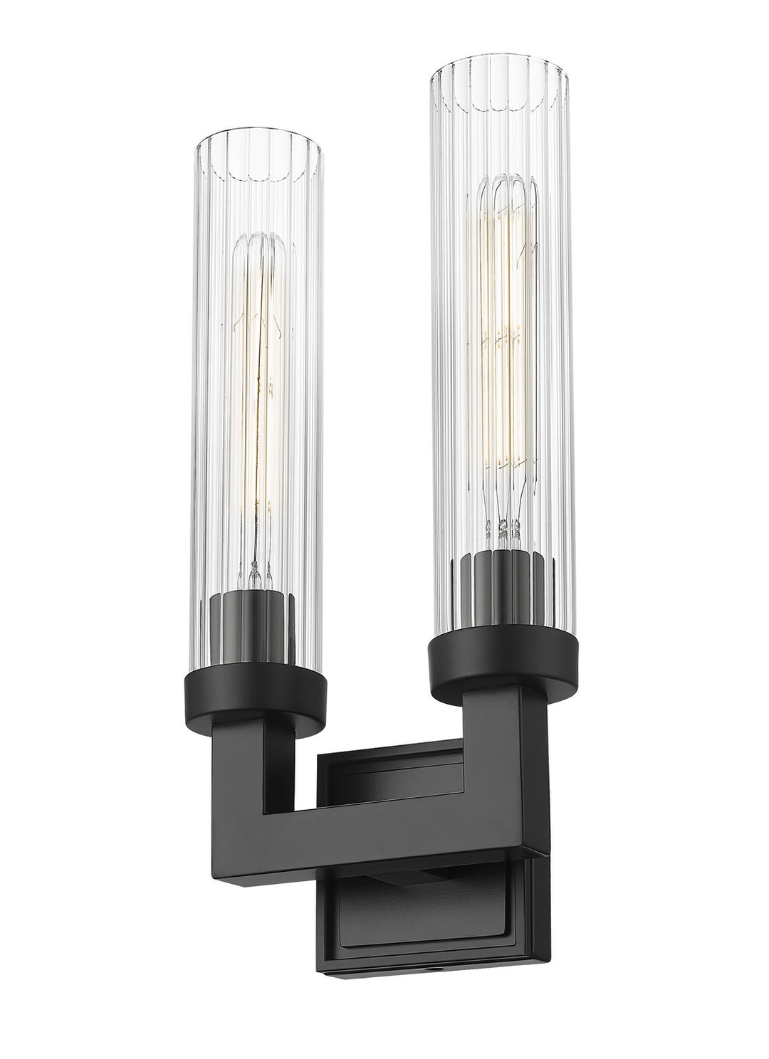 Z-Lite Canada - 740-2S-MB - Two Light Wall Sconce - Beau - Matte Black