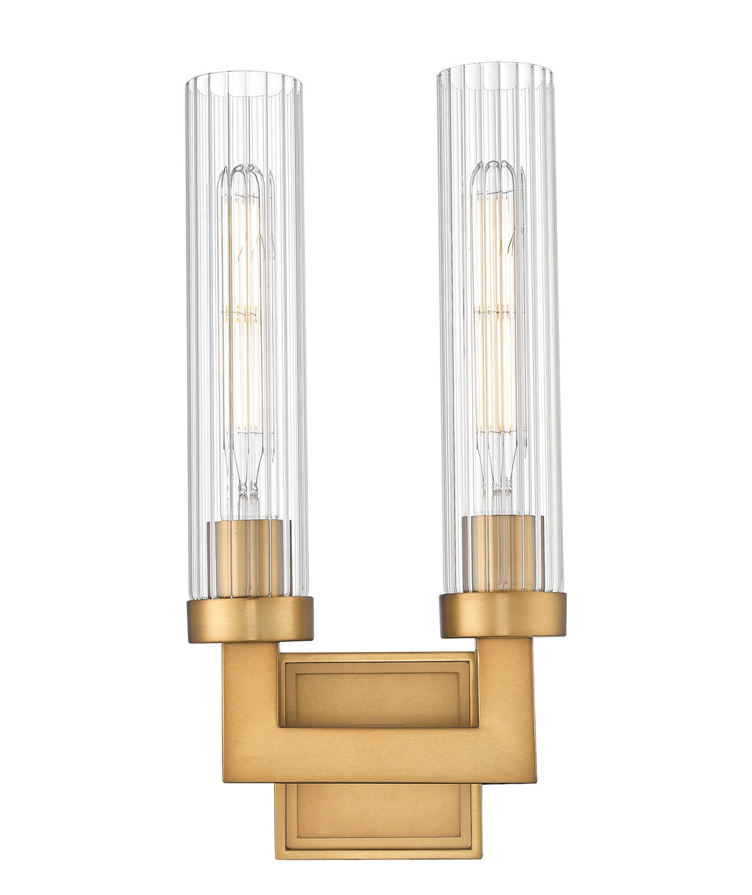 Z-Lite Canada - 740-2S-RB - Two Light Wall Sconce - Beau - Rubbed Brass