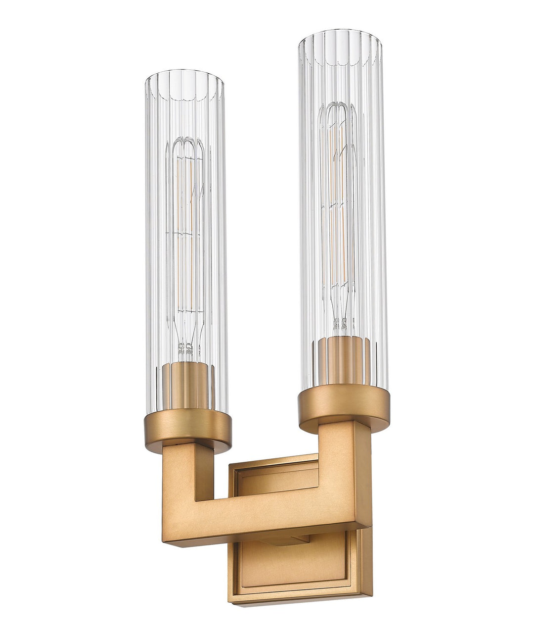 Z-Lite Canada - 740-2S-RB - Two Light Wall Sconce - Beau - Rubbed Brass