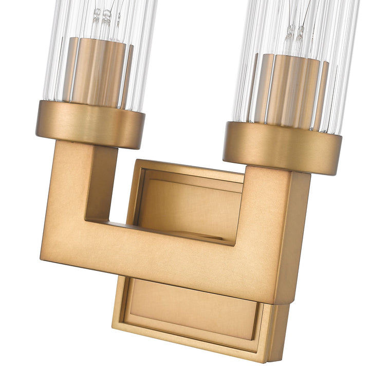 Z-Lite Canada - 740-2S-RB - Two Light Wall Sconce - Beau - Rubbed Brass