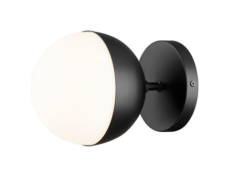 Z-Lite Canada - 7517-1S-MB - One Light Wall Sconce - Realm Sphere - Matte Black