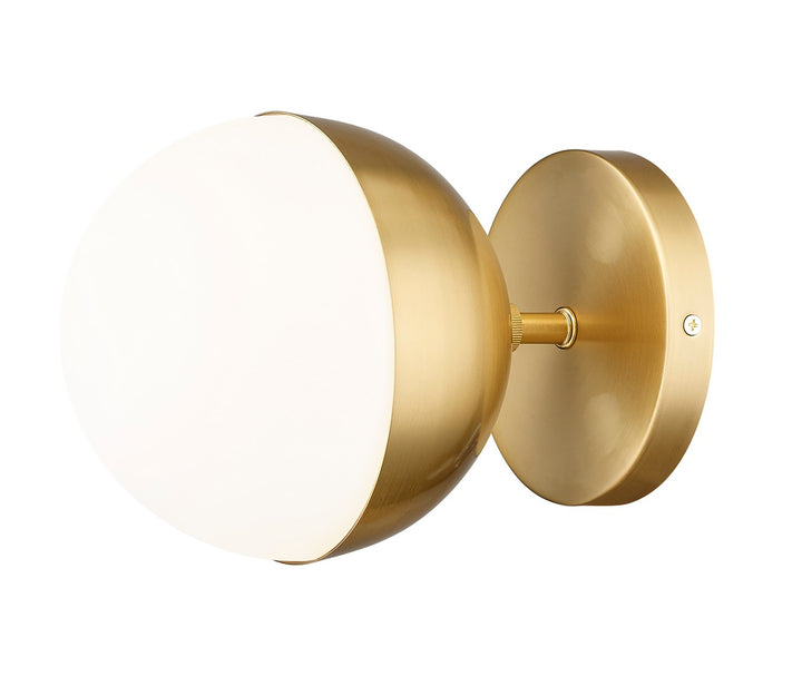 Z-Lite Canada - 7517-1S-MGLD - One Light Wall Sconce - Realm Sphere - Modern Gold