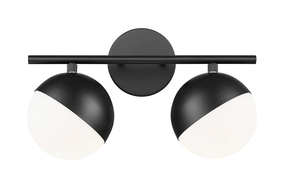 Z-Lite Canada - 7517-2V-MB - Two Light Vanity - Realm Sphere - Matte Black