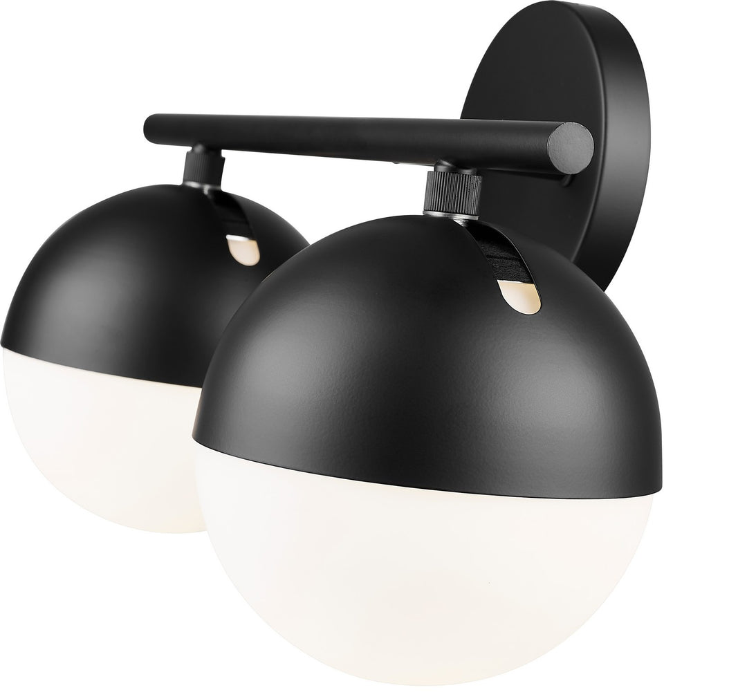Z-Lite Canada - 7517-2V-MB - Two Light Vanity - Realm Sphere - Matte Black