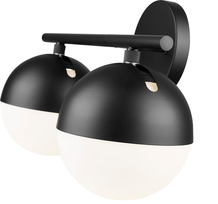 Z-Lite Canada - 7517-2V-MB - Two Light Vanity - Realm Sphere - Matte Black