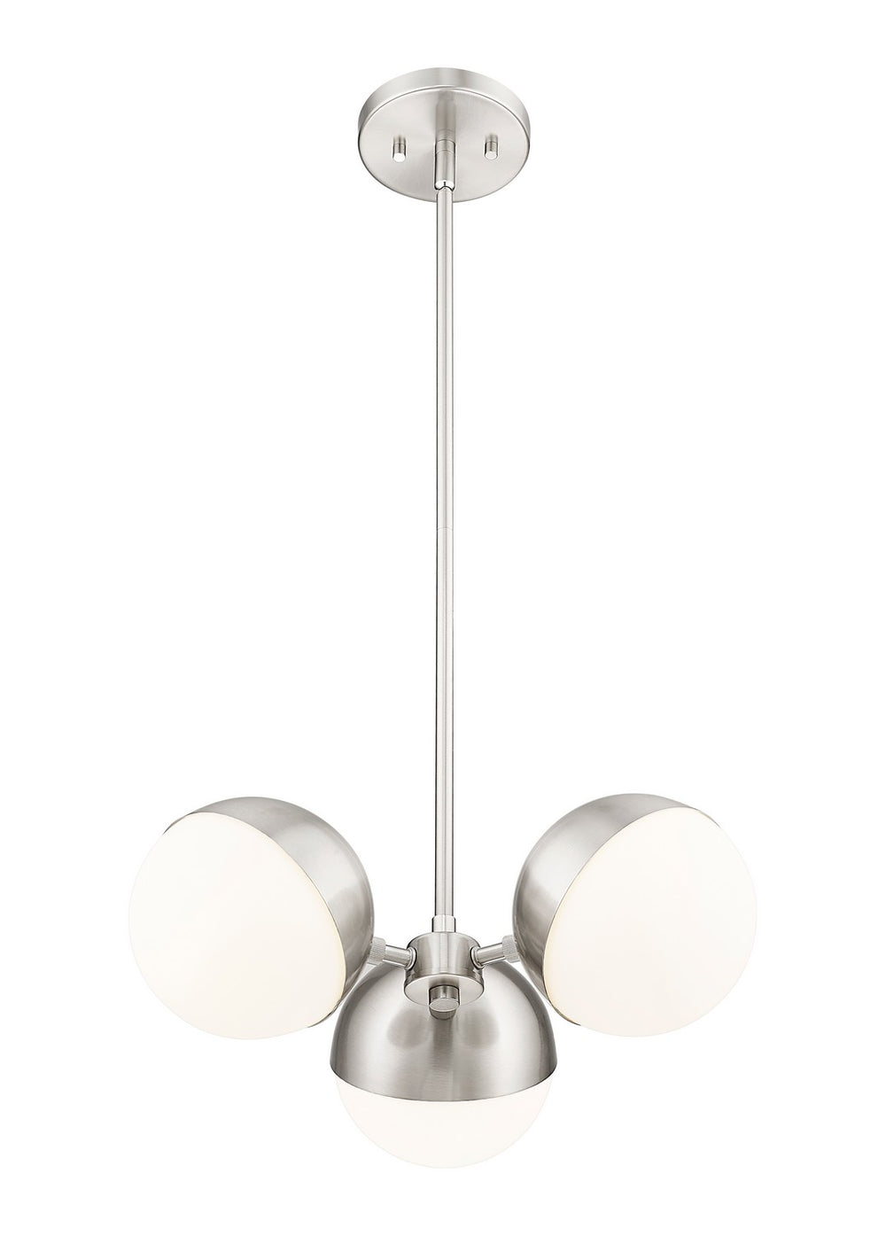 Z-Lite Canada - 7517-3BN - Three Light Chandelier - Realm Sphere - Brushed Nickel