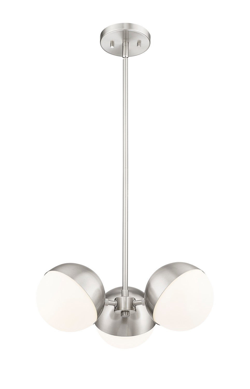 Z-Lite Canada - 7517-3BN - Three Light Chandelier - Realm Sphere - Brushed Nickel