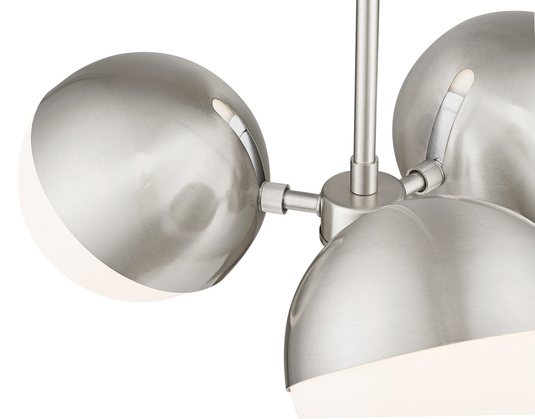 Z-Lite Canada - 7517-3BN - Three Light Chandelier - Realm Sphere - Brushed Nickel