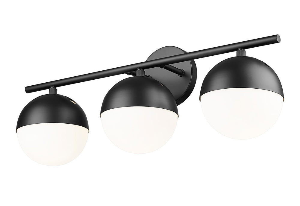 Z-Lite Canada - 7517-3V-MB - Three Light Vanity - Realm Sphere - Matte Black