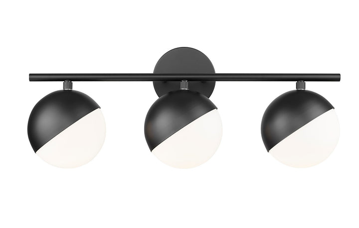 Z-Lite Canada - 7517-3V-MB - Three Light Vanity - Realm Sphere - Matte Black