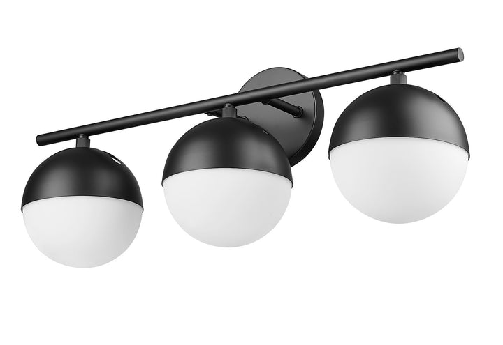Z-Lite Canada - 7517-3V-MB - Three Light Vanity - Realm Sphere - Matte Black
