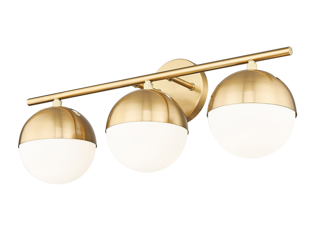 Z-Lite Canada - 7517-3V-MGLD - Three Light Vanity - Realm Sphere - Modern Gold