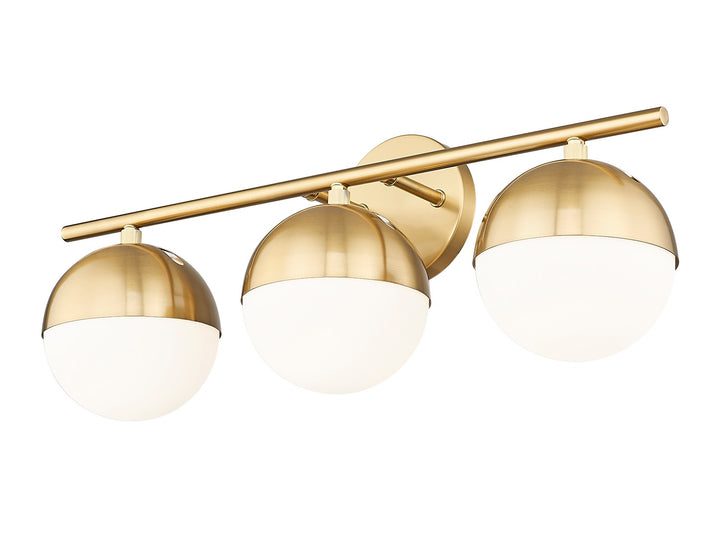 Z-Lite Canada - 7517-3V-MGLD - Three Light Vanity - Realm Sphere - Modern Gold