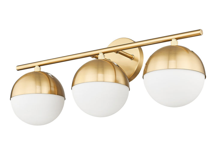 Z-Lite Canada - 7517-3V-MGLD - Three Light Vanity - Realm Sphere - Modern Gold