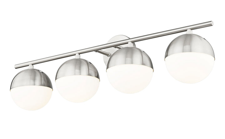 Z-Lite Canada - 7517-4V-BN - Four Light Vanity - Realm Sphere - Brushed Nickel