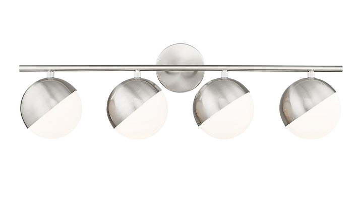 Z-Lite Canada - 7517-4V-BN - Four Light Vanity - Realm Sphere - Brushed Nickel