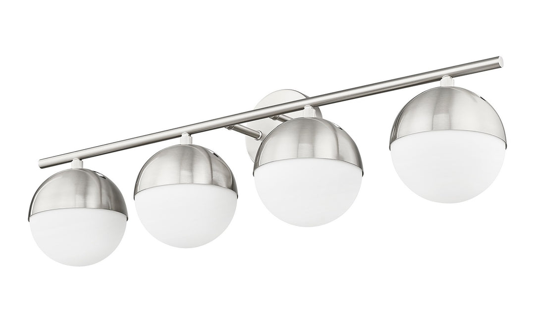 Z-Lite Canada - 7517-4V-BN - Four Light Vanity - Realm Sphere - Brushed Nickel