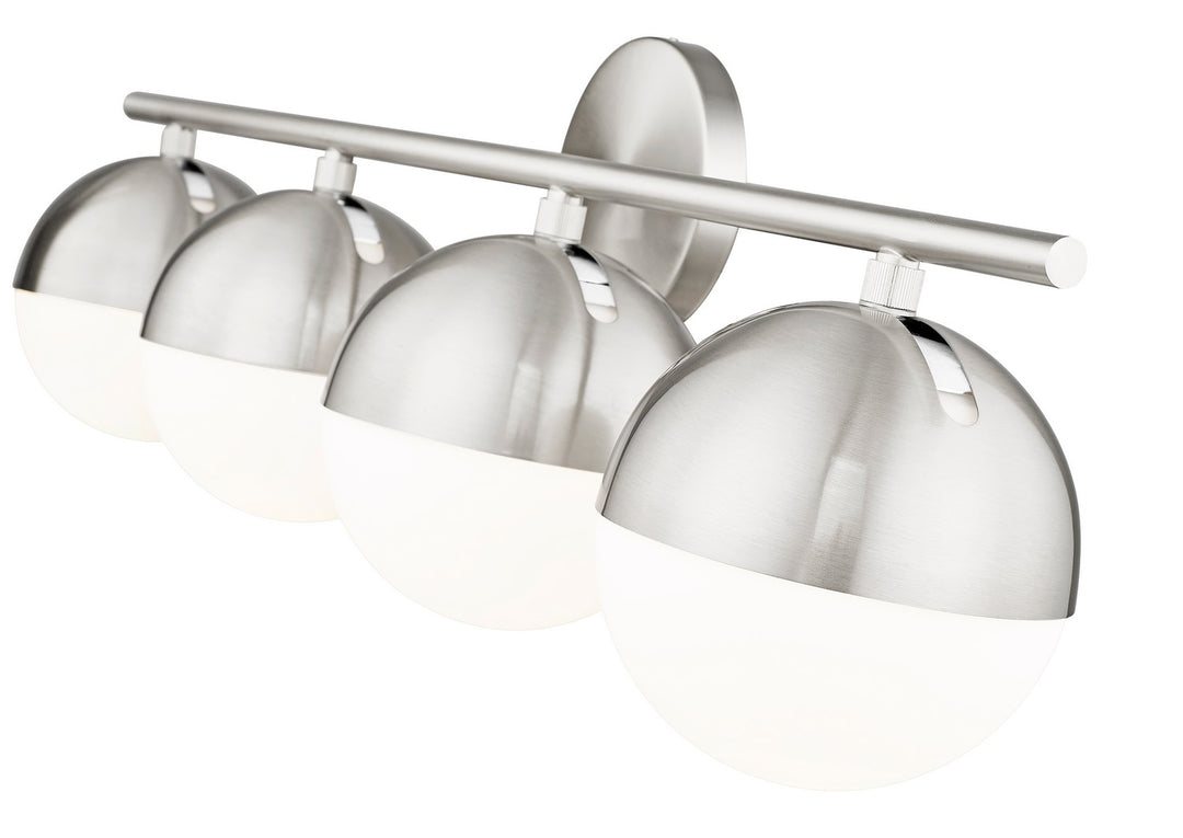 Z-Lite Canada - 7517-4V-BN - Four Light Vanity - Realm Sphere - Brushed Nickel
