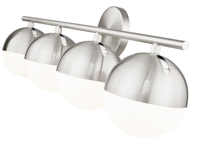 Z-Lite Canada - 7517-4V-BN - Four Light Vanity - Realm Sphere - Brushed Nickel