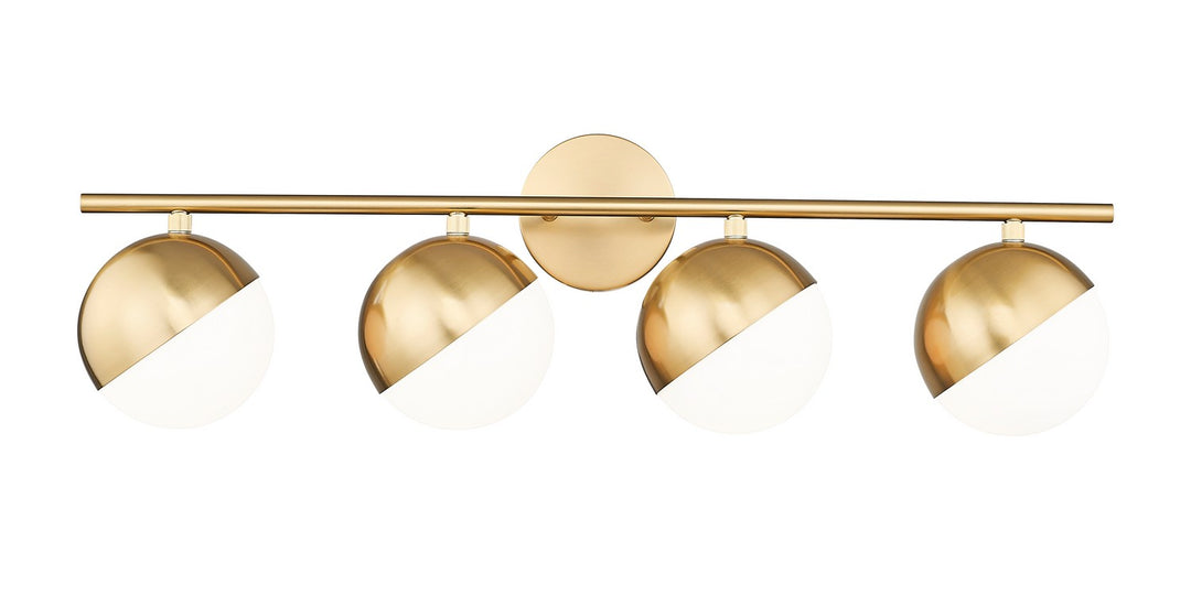 Z-Lite Canada - 7517-4V-MGLD - Four Light Vanity - Realm Sphere - Modern Gold
