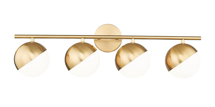 Z-Lite Canada - 7517-4V-MGLD - Four Light Vanity - Realm Sphere - Modern Gold