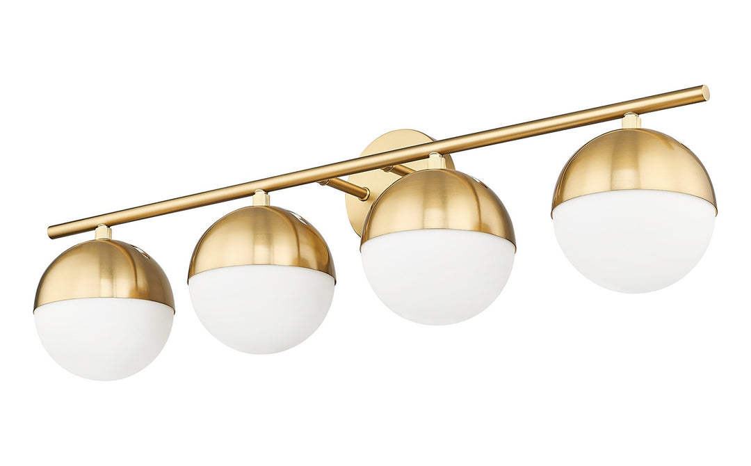 Z-Lite Canada - 7517-4V-MGLD - Four Light Vanity - Realm Sphere - Modern Gold