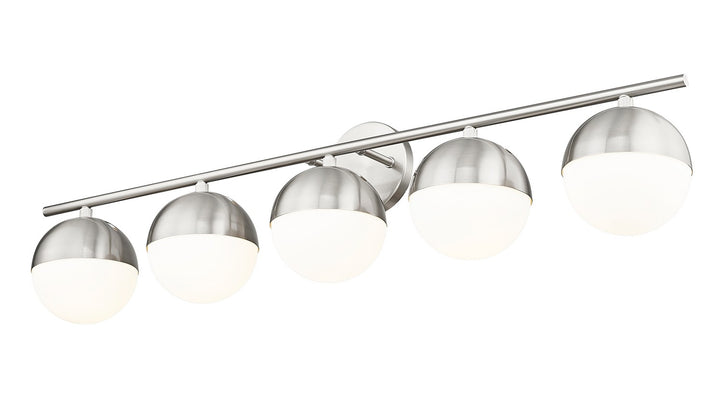 Z-Lite Canada - 7517-5V-BN - Five Light Vanity - Realm Sphere - Brushed Nickel