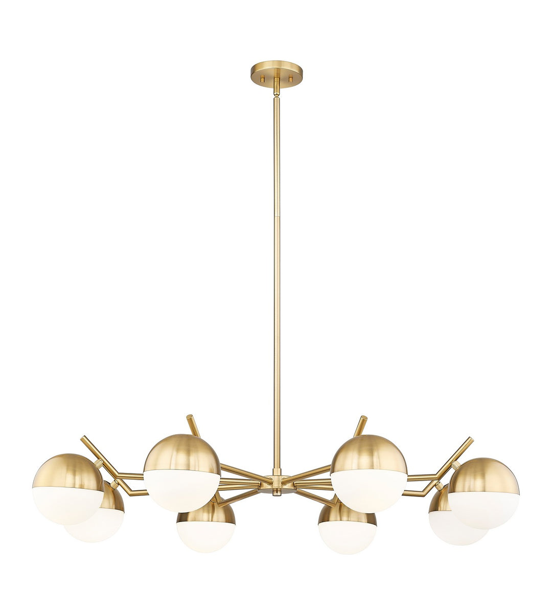 Z-Lite Canada - 7517-8MGLD - Eight Light Chandelier - Realm Sphere - Modern Gold