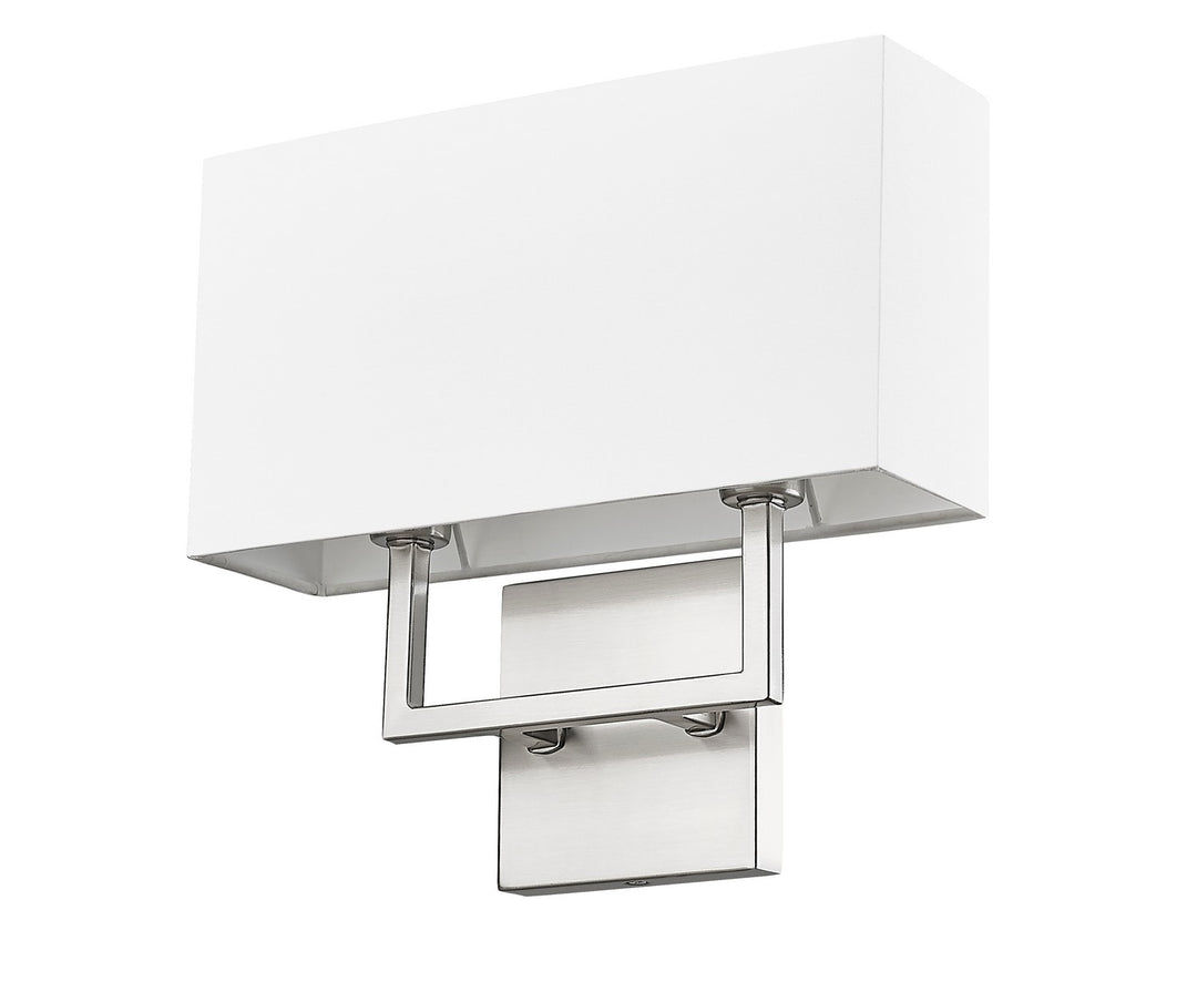 Z-Lite Canada - 815-2S-BN - Two Light Wall Sconce - Saxon - Brushed Nickel