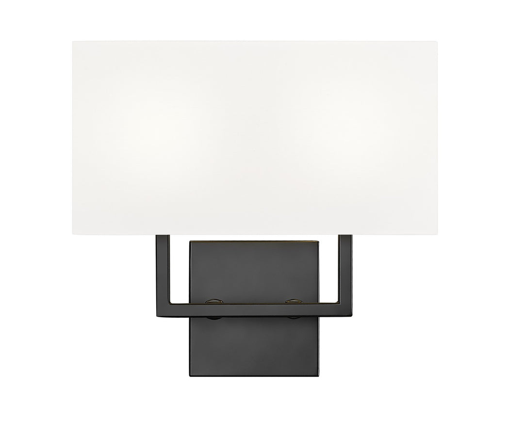 Z-Lite Canada - 815-2S-MB - Two Light Wall Sconce - Saxon - Matte Black