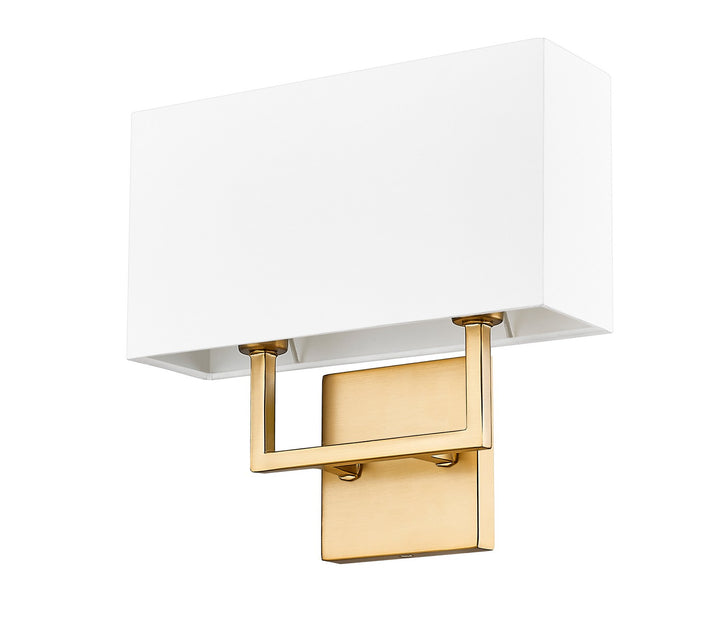 Z-Lite Canada - 815-2S-OBR - Two Light Wall Sconce - Saxon - Olde Brass