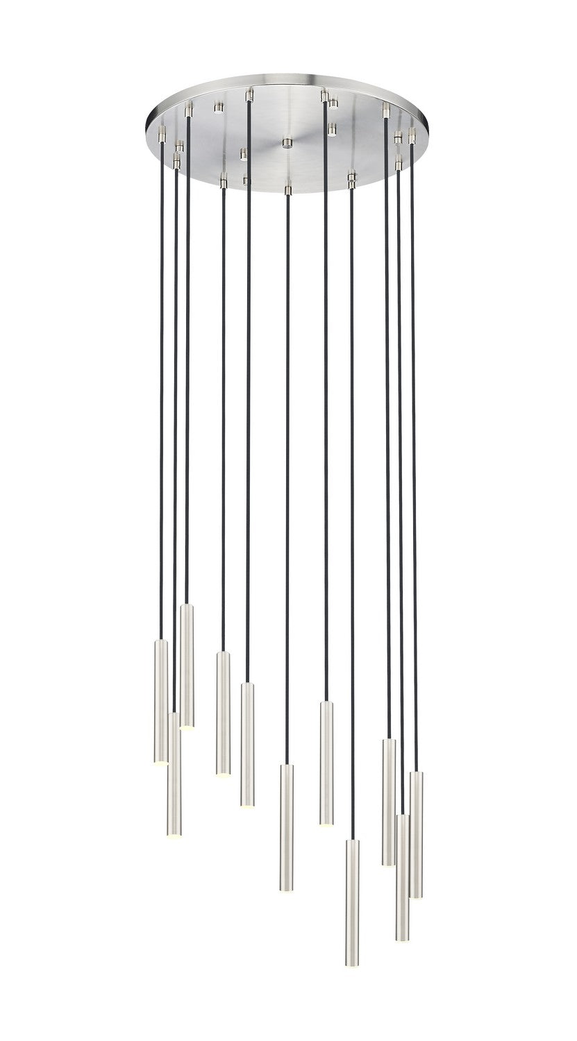 Z-Lite Canada - 919MP12-11R-BN-LED - LED Chandelier - Forest - Brushed Nickel