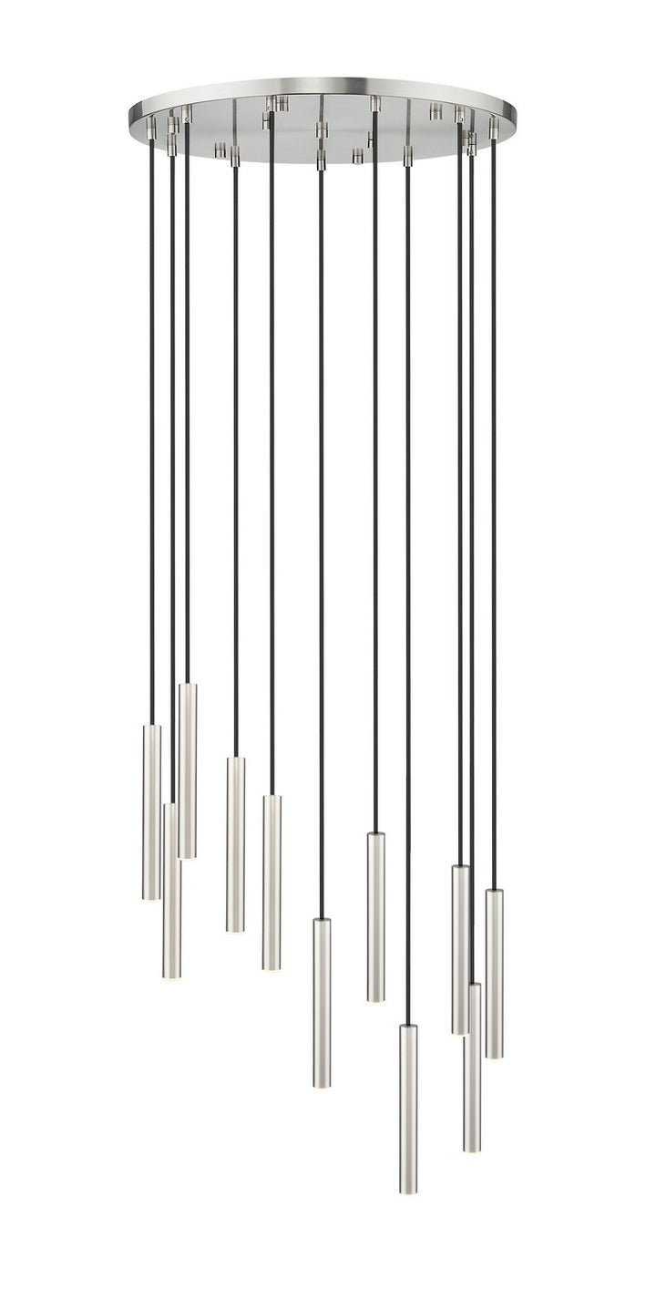 Z-Lite Canada - 919MP12-11R-BN-LED - LED Chandelier - Forest - Brushed Nickel