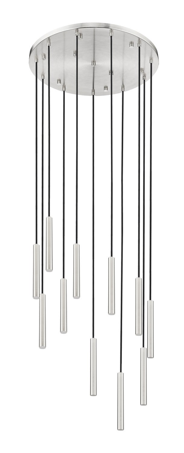 Z-Lite Canada - 919MP12-11R-BN-LED - LED Chandelier - Forest - Brushed Nickel