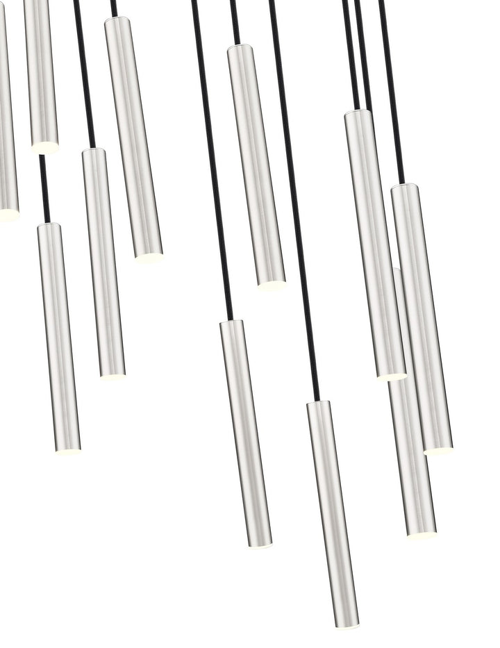 Z-Lite Canada - 919MP12-11R-BN-LED - LED Chandelier - Forest - Brushed Nickel